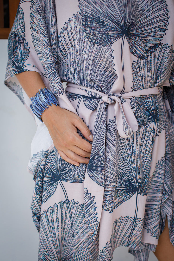 St. Barts Tie-Waist Caftan