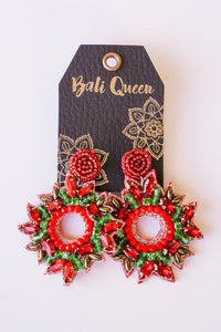 Holiday-Licious Wreath Earring