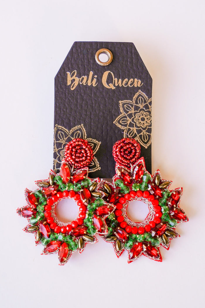 Holiday-Licious Wreath Earring