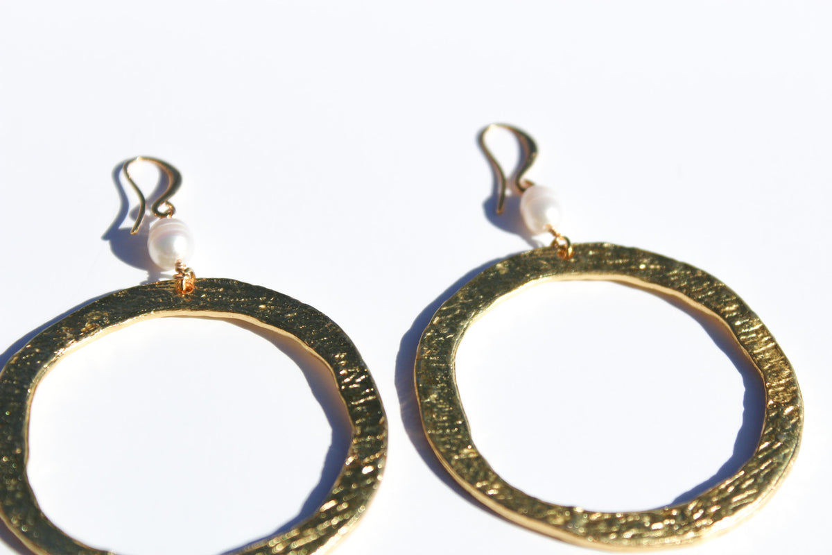 La Perla Mega Hoops | Shop Bali Queen
