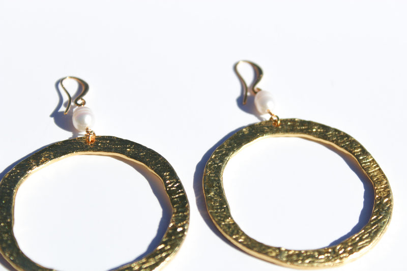 La Perla Mega Hoops | Shop Bali Queen
