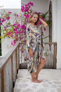 Mama Mia V Neck Caftan
