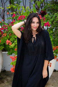 Eyelet Gypsy Caftan | Shop Bali Queen