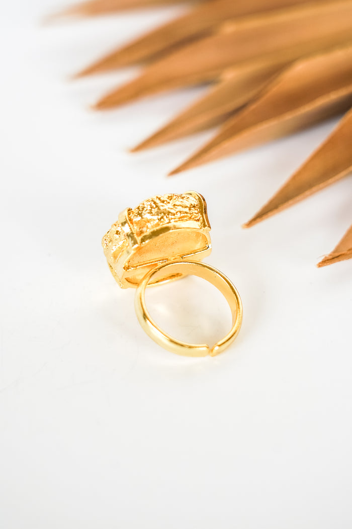 Dasha Solar Quartz Ring | Shop Bali Queen