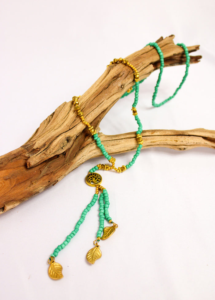 Tree of Life Leaf Necklace | Shop Bali Queen
