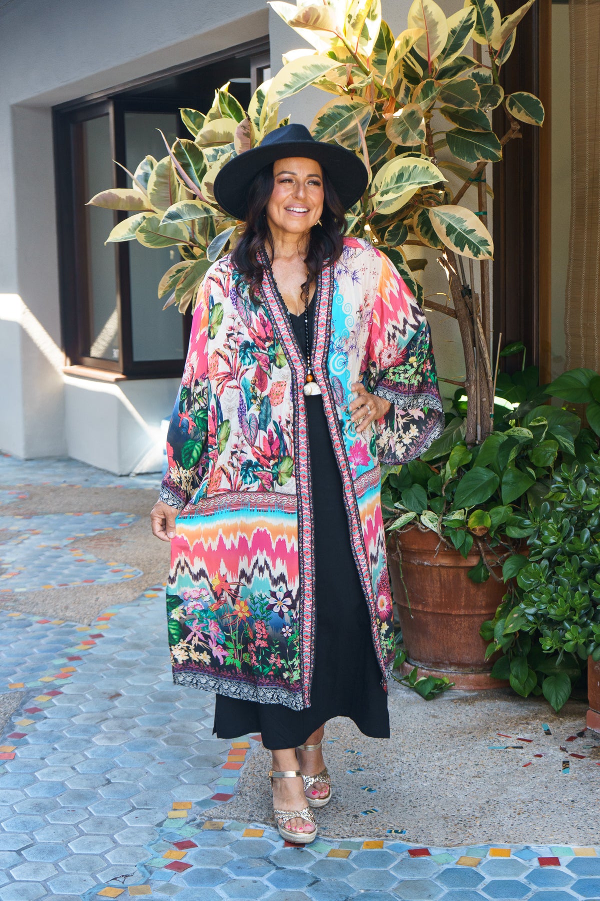 Bombay Jeweled Kimono | Shop Bali Queen