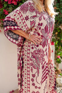 Bombay Jeweled Long Caftan | Shop Bali Queen