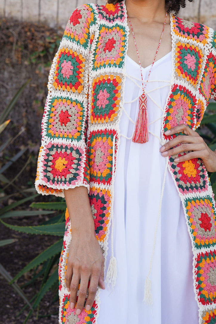 Flower Power Kimono | Shop Bali Queen