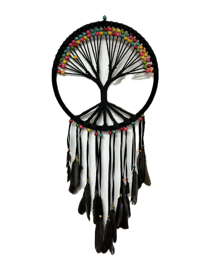 Black Tree of Life Dreamcatcher | Shop Bali Queen