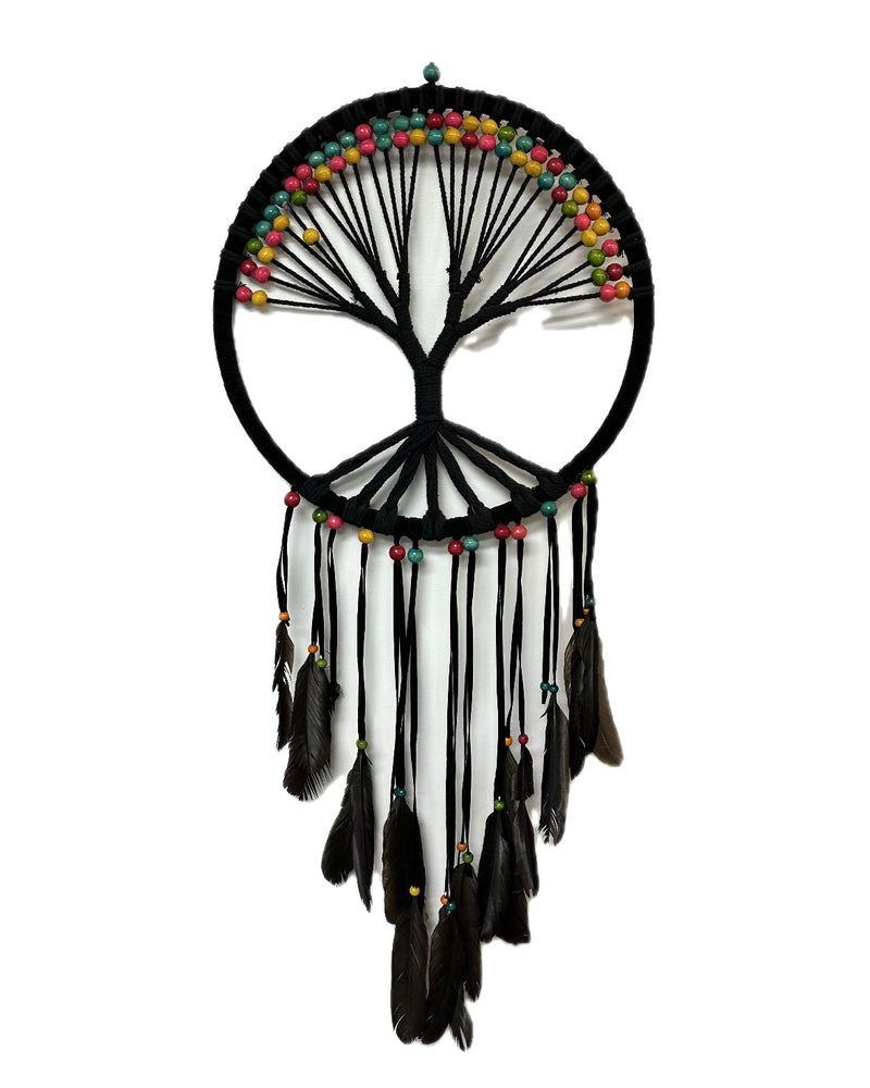 Black Tree of Life Dreamcatcher | Shop Bali Queen