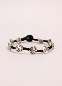 Lotus Disc Alloy Bracelet #40