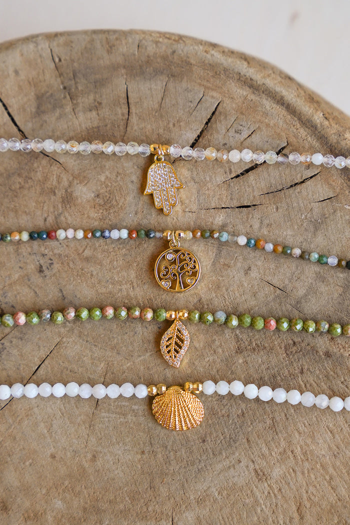 Hamsa Clear Quartz Bracelet | Shop Bali Queen