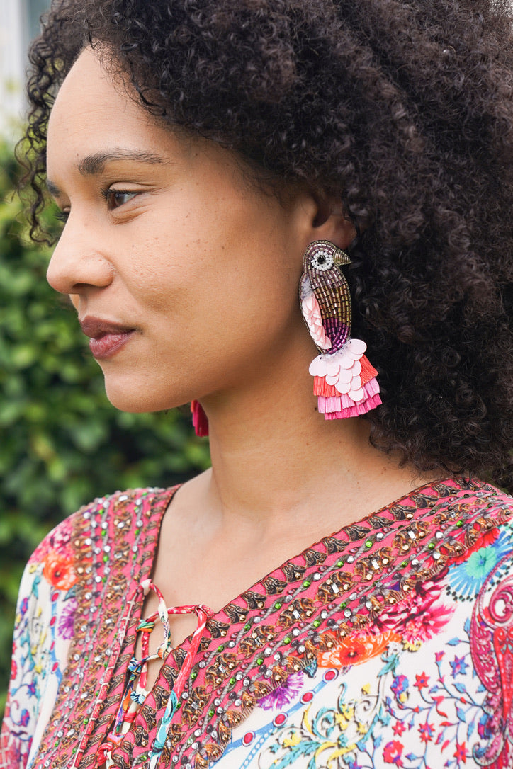 Tiki-licious Polly Earrings