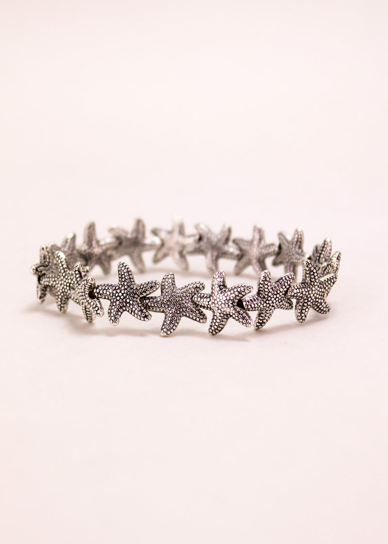 Brisi Starfish Alloy Stretch Bracelet #42