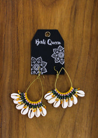Cowrie Starburst Earring | Shop Bali Queen