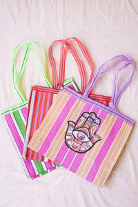 Sequin Hamsa Tote | Shop Bali Queen