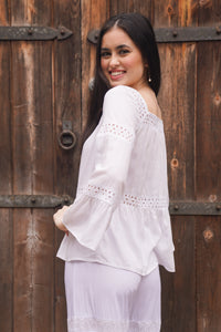 Eyelet Gypsy Top | Shop Bali Queen