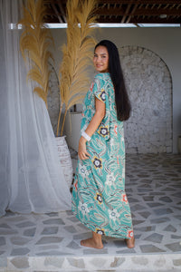 Tiger Lily Long Caftan | Shop Bali Queen