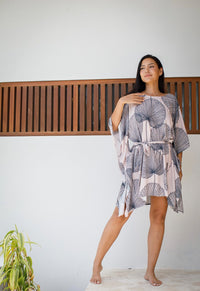 St. Barts Tie-Waist Caftan