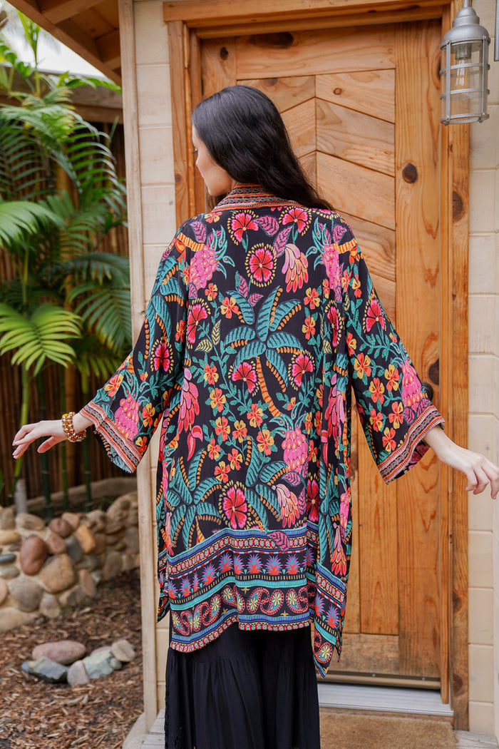 Bombay Short Jeweled Kimono | Shop Bali Queen