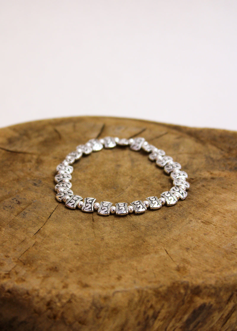 Axe Shape Alloy Stretch Bracelet #96