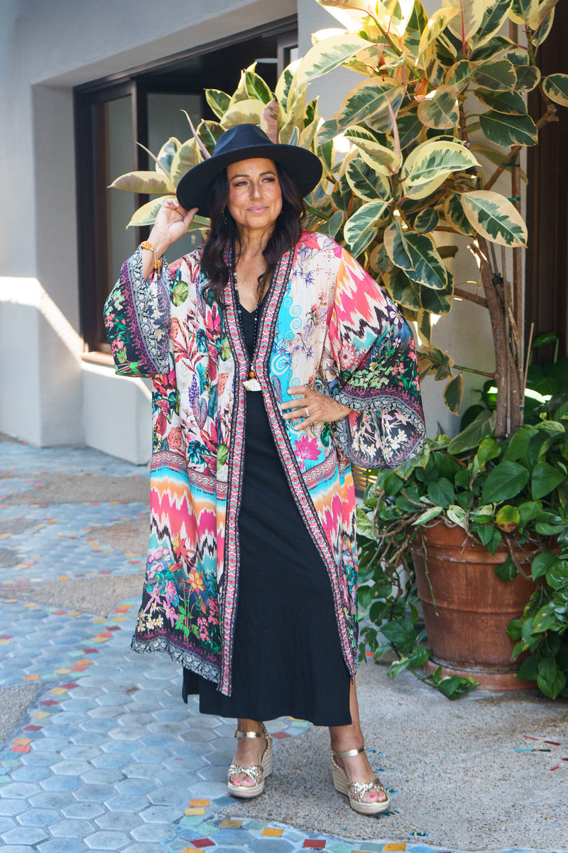 Bombay Jeweled Kimono | Shop Bali Queen