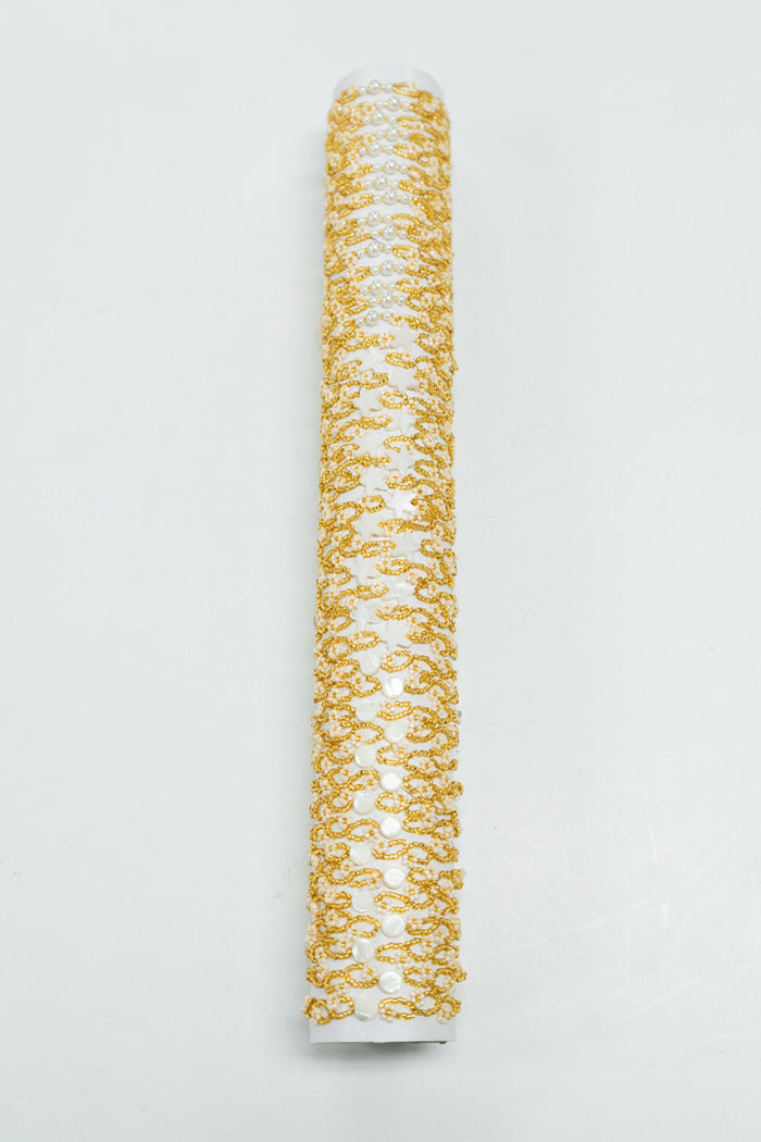 Golden Pearl Lace Bracelet Tube