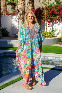 Bombay Jeweled Long Caftan | Shop Bali Queen