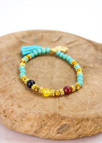 Junie Marble Stretch Bracelet | Shop Bali Queen
