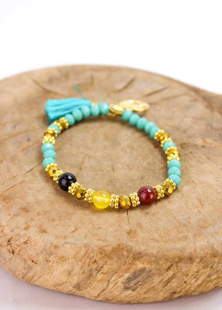 Junie Marble Stretch Bracelet | Shop Bali Queen