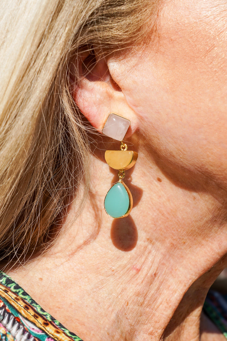 Dasha Triveni Teardrop Earring | Shop Bali Queen