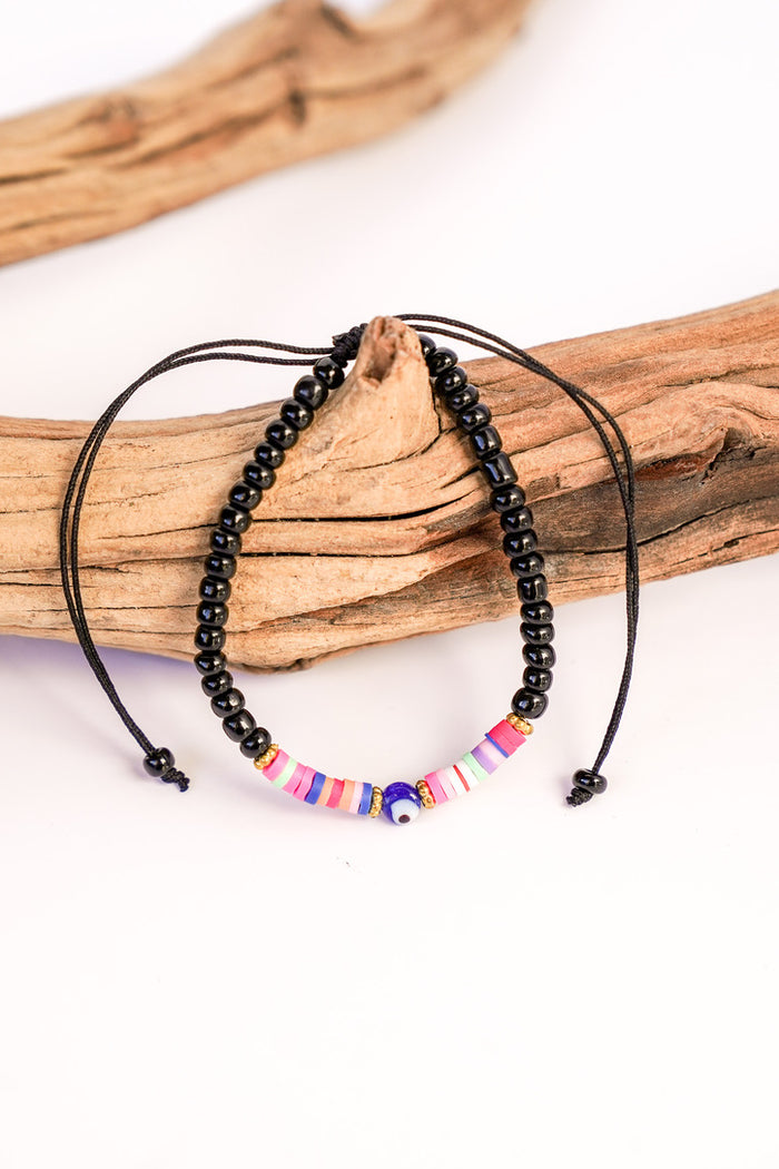 Mini Evil Eye Fimo Bracelet | Shop Bali Queen