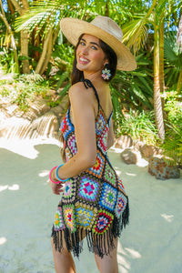 Crochet Shag Dress | Shop Bali Queen