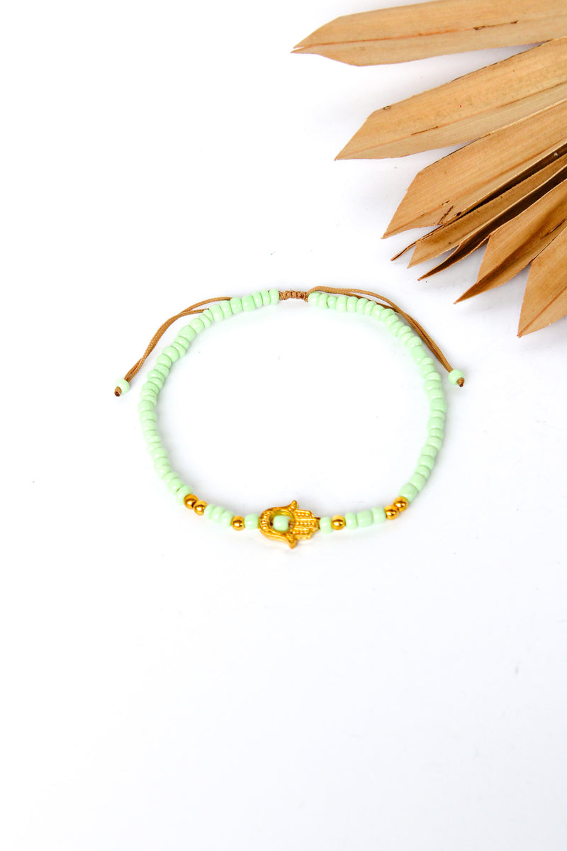 Under the Sun Open Hamsa Anklet | Shop Bali Queen