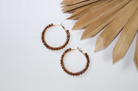 Jewelette Crystal Hoop Earring