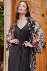 Bombay Tie Jeweled Kimono | Shop Bali Queen