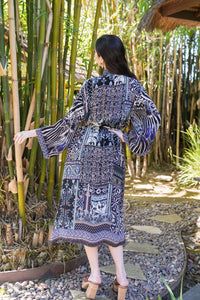 Bombay Tie Jeweled Kimono | Shop Bali Queen