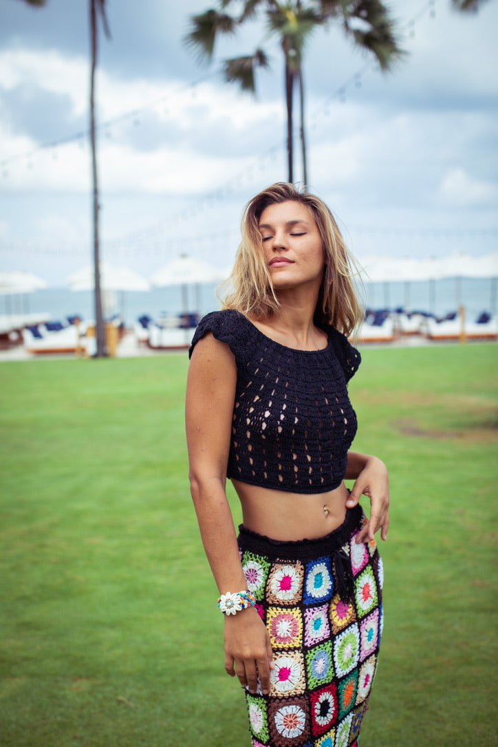 Crochet Boatneck Top | Shop Bali Queen