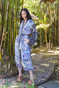 Bombay Tie Jeweled Kimono