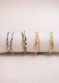 Cowrie Crystal 2 Pack Bracelets | Shop Bali Queen