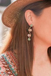 Dasha Stone Vine Earring | Shop Bali Queen