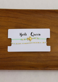 Turtle Crystal 2 Pack Bracelets | Shop Bali Queen