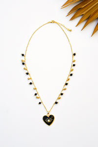 Isla Heart Charm Necklace | Shop Bali Queen
