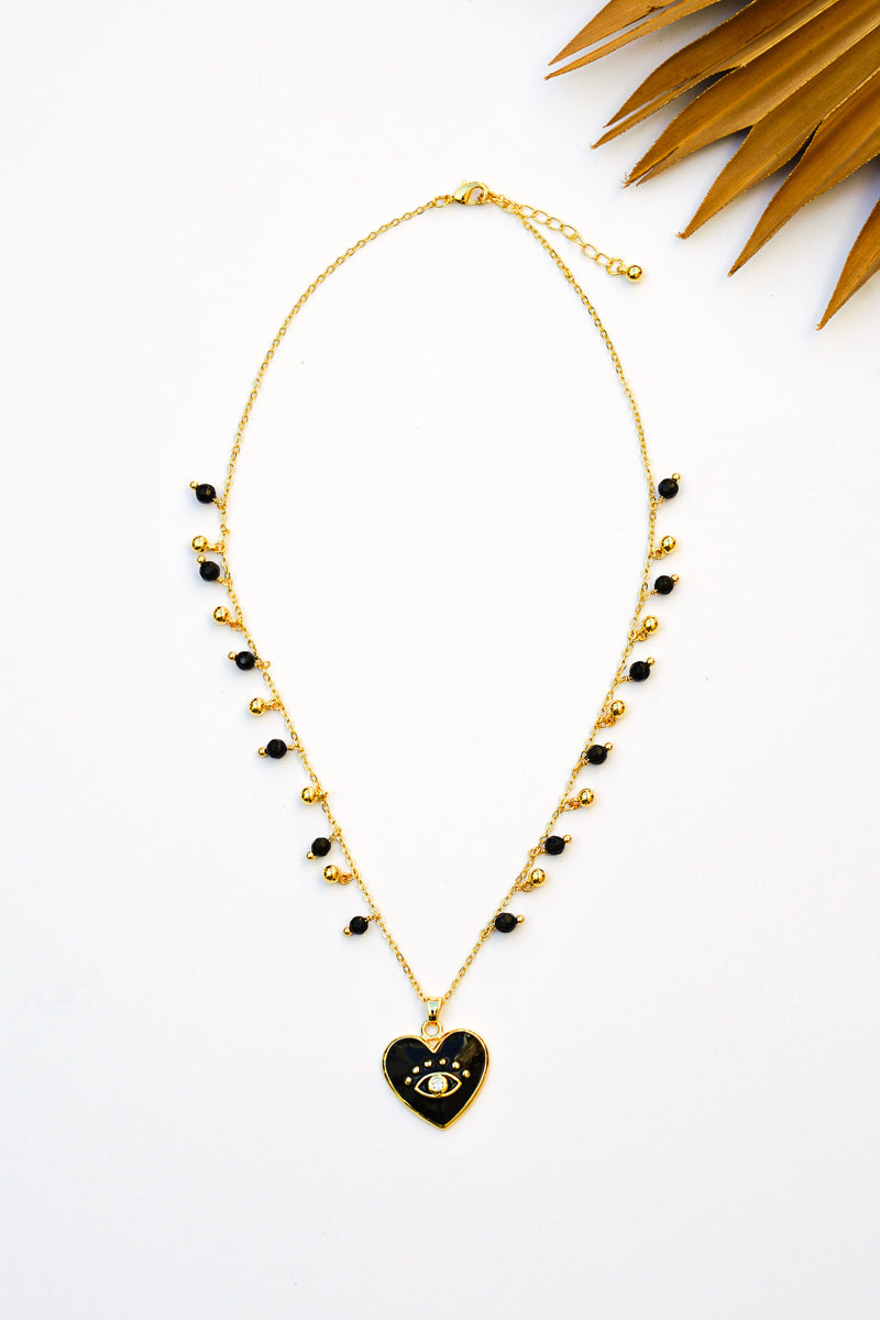 Isla Heart Charm Necklace | Shop Bali Queen