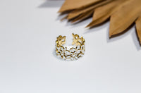 Lady Fern Adjustable Ring