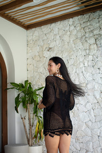 Crochet Magnolia Kimono | Shop Bali Queen