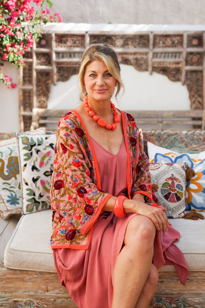 Boho Blossom Short Kimono | Shop Bali Queen
