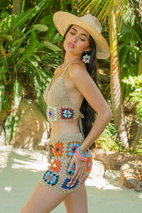 Crochet Shag Set