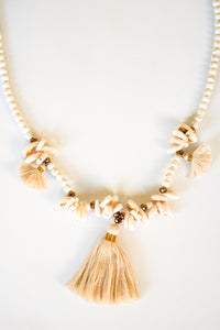 Tri Crystal Cowrie Necklace | Shop Bali Queen