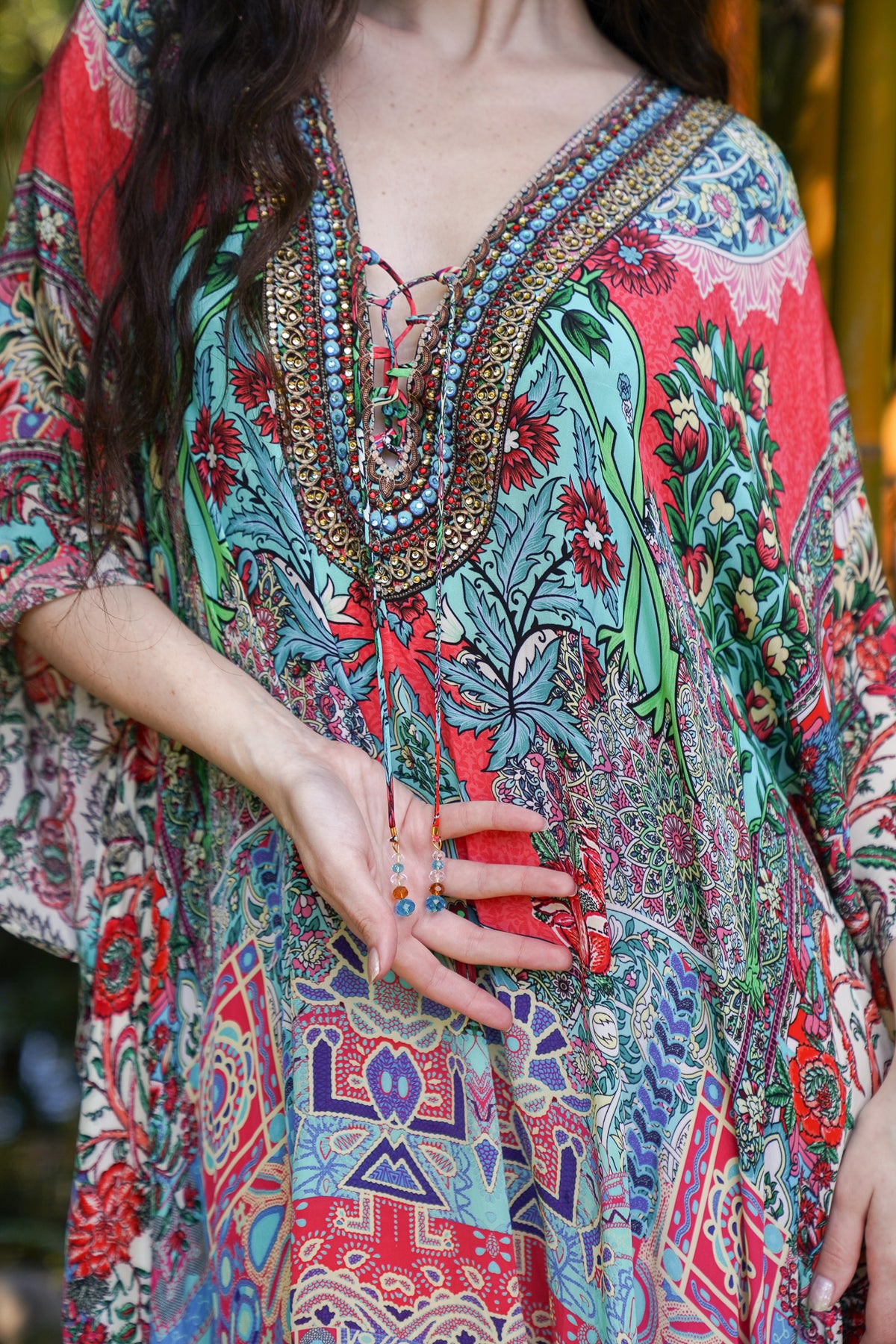 Bombay Jeweled Caftan | Shop Bali Queen
